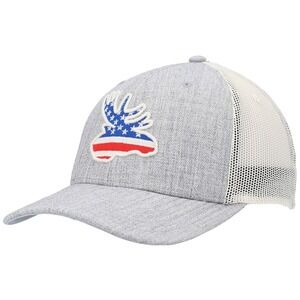 Local Crowns Animal Collection Moose USA Adjustable Snapback Trucker Hat OSFM